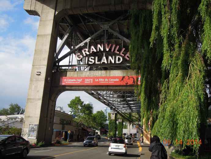 （十六）格兰维尔岛Granvill Island，夜市